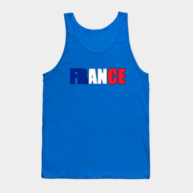 France Tank Top by SeattleDesignCompany